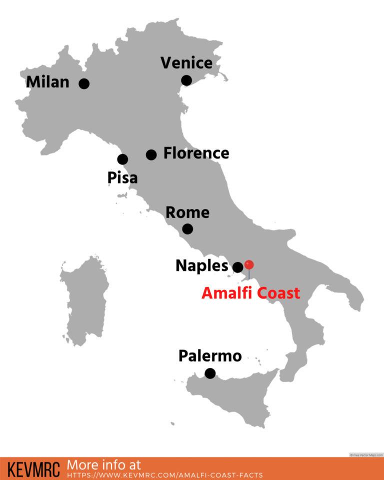 16 Amalfi Coast Facts - Pirates, Wonder Woman & Roman Emperors