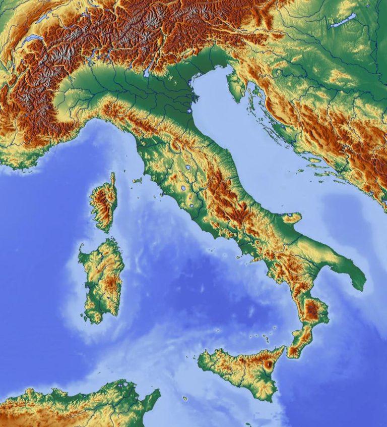 What Is The Geography Of Italy