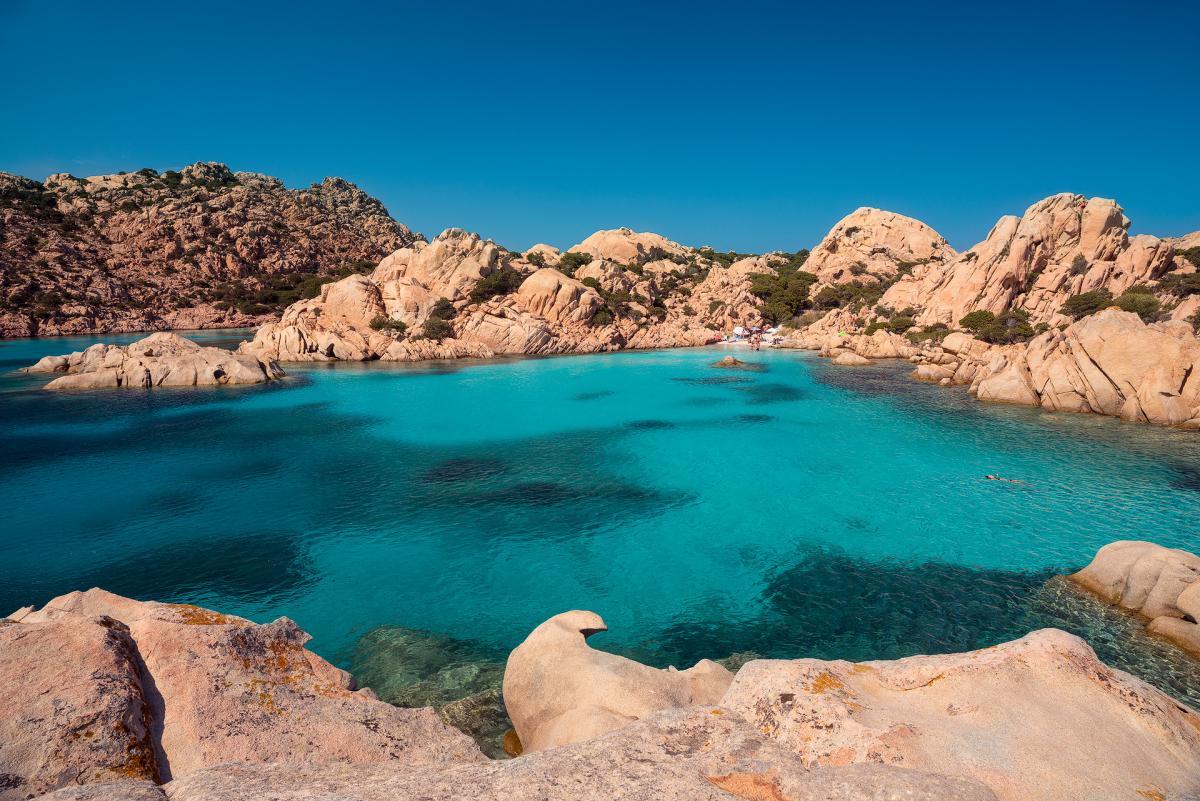 cala coticcio is one of sardinia best snorkeling beaches