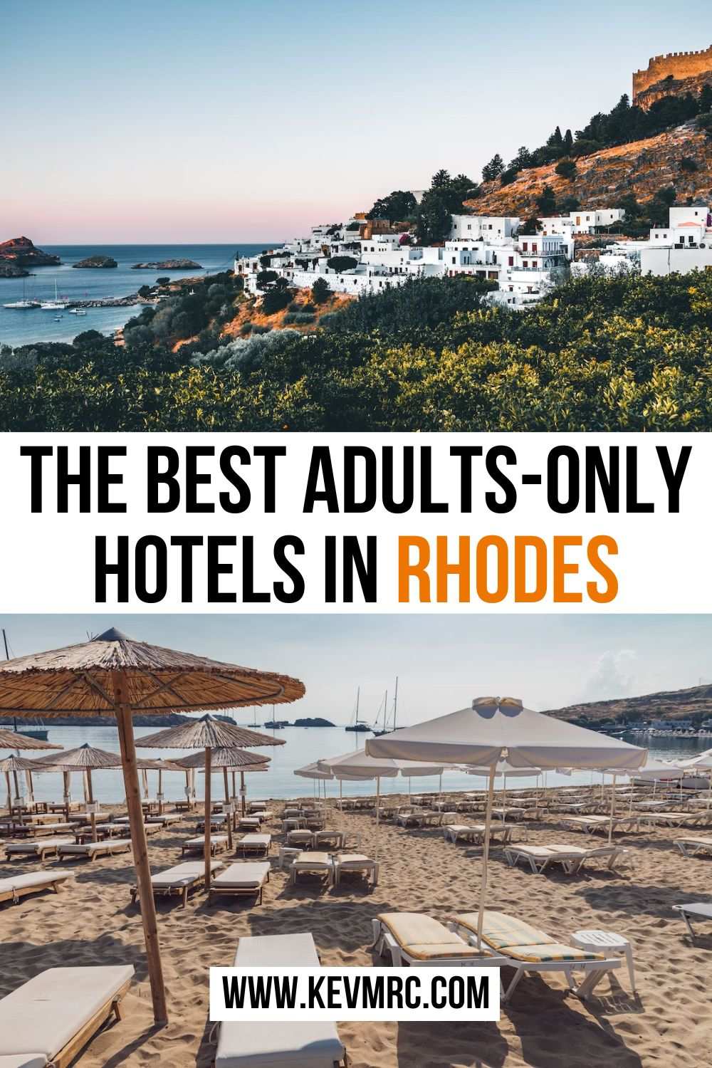 In this guide, discover the best adults-only hotels in Rhodes Greece! #rhodes #greece