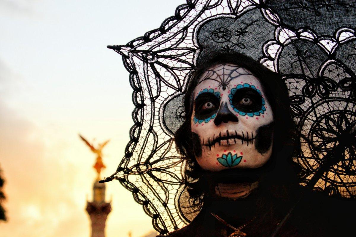 halloween in mexico city