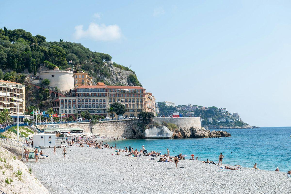 carras is the best area for beaches in nice