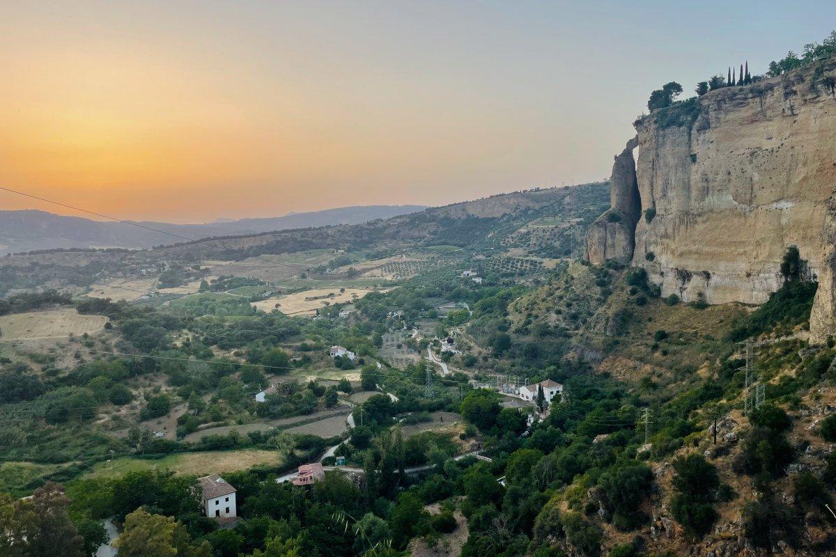 incredible view of the tajo and countryside