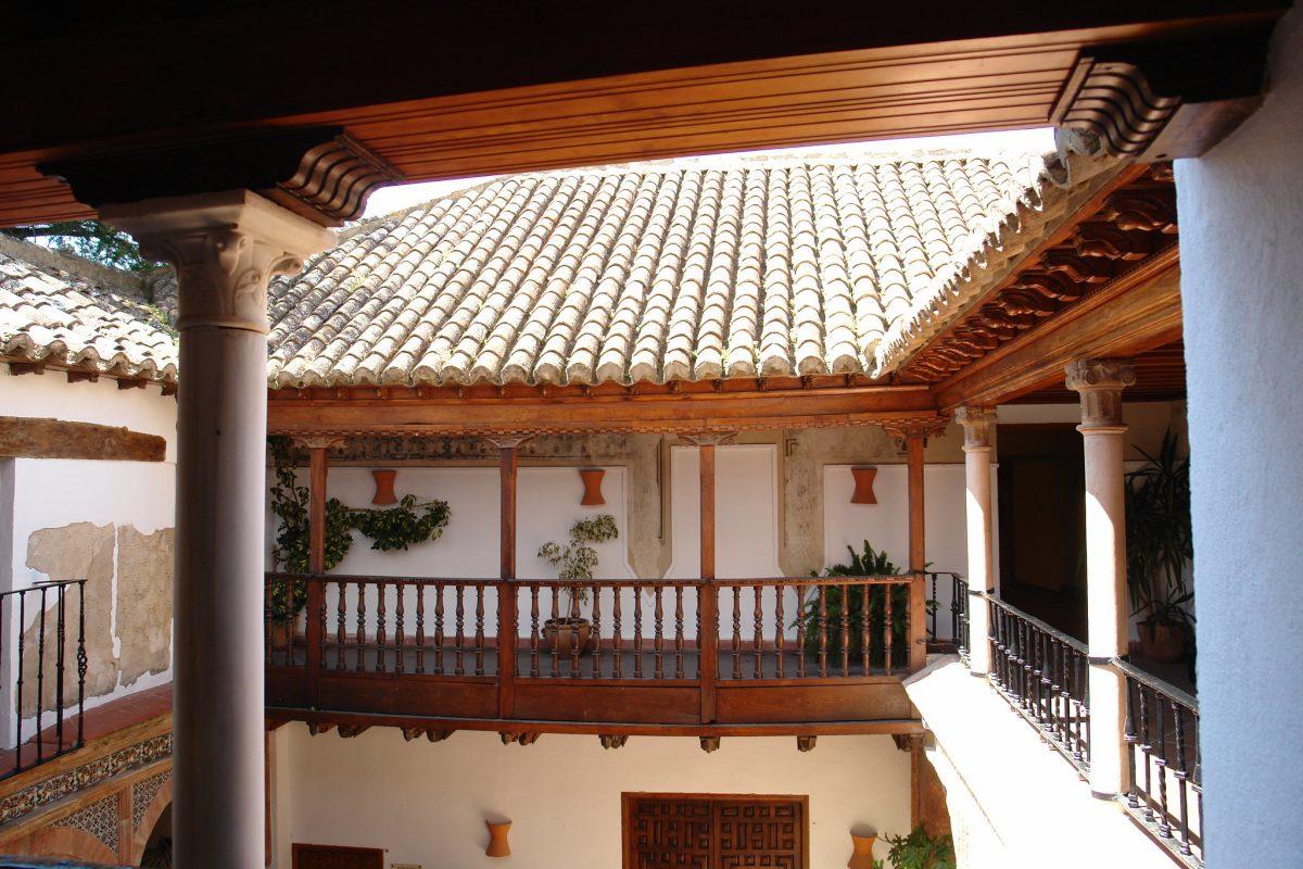 inside palacio de mondragon in ronda