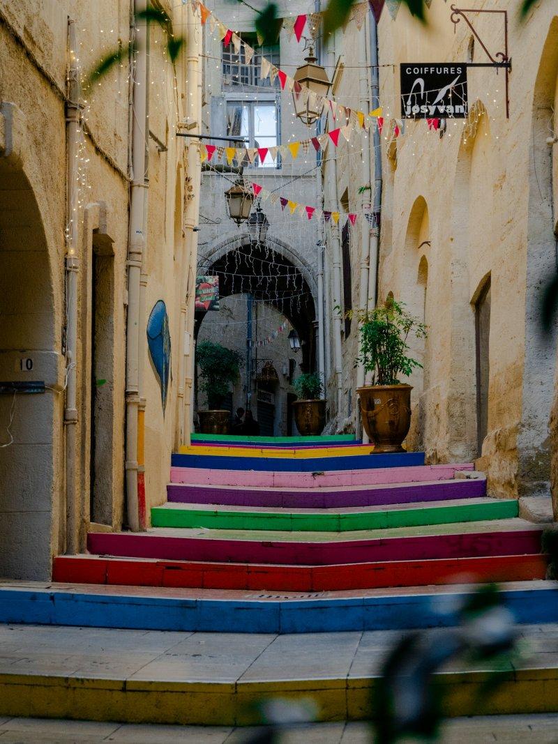 the old town is the best place to stay in montpellier