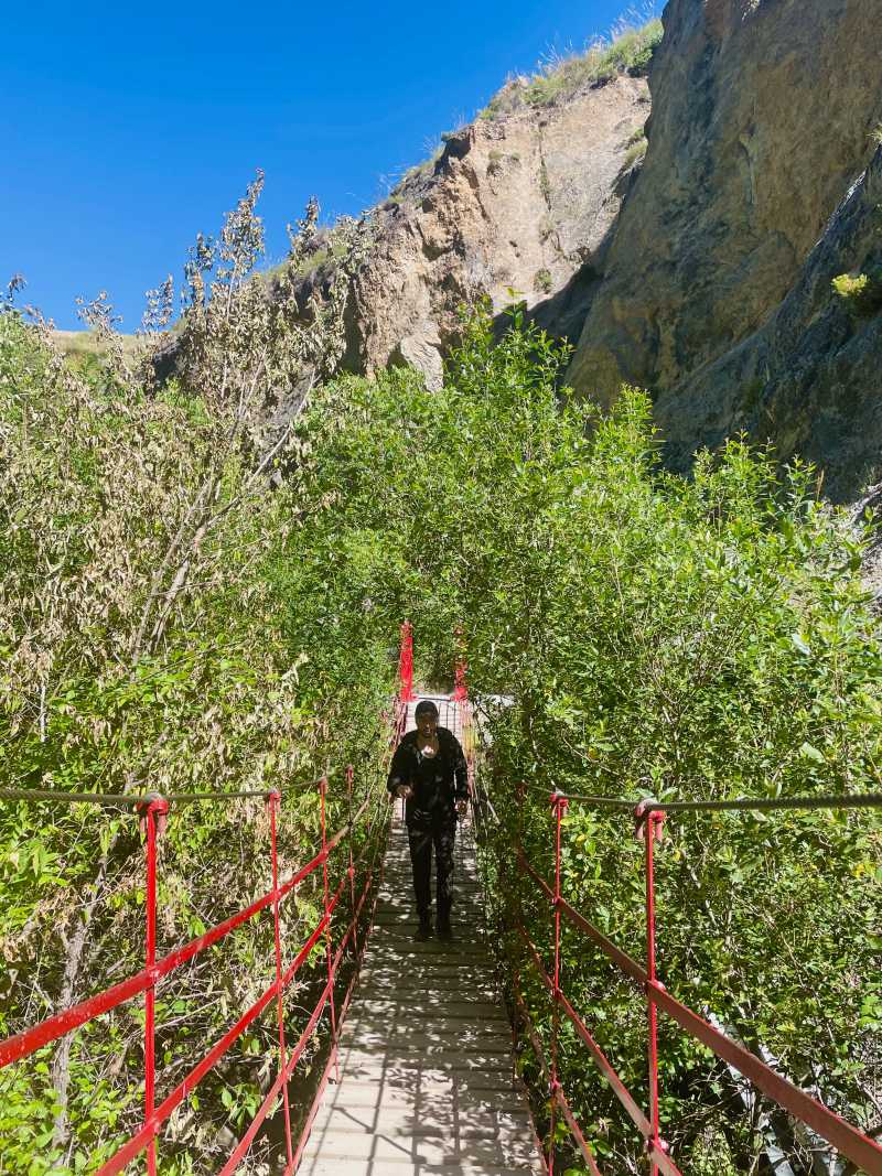 crossing the second bridge