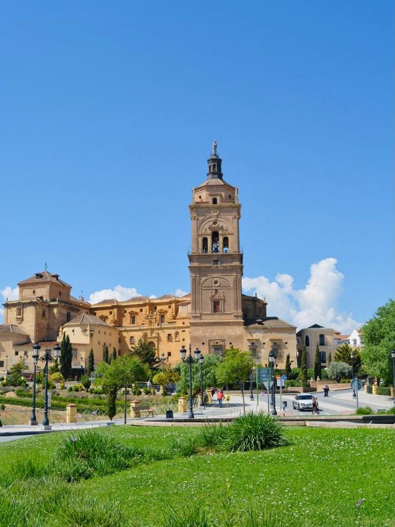 guadix cathedral from the front