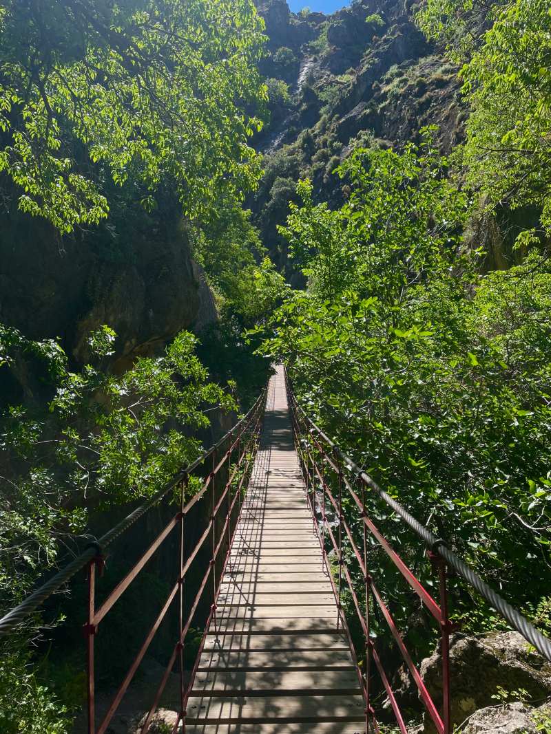 longest suspension bridge on the hike