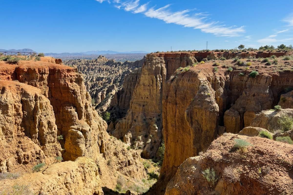 mirador badlands de purullena view