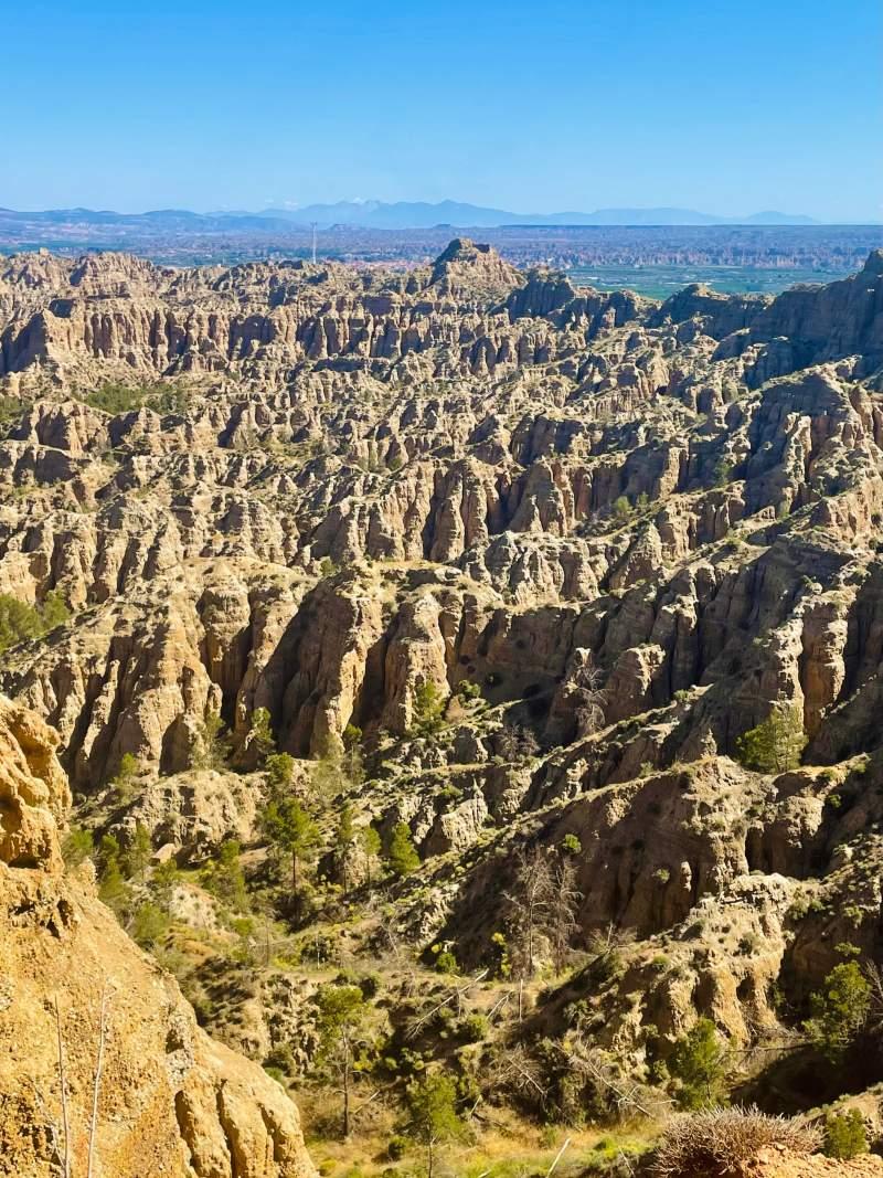 mirador badlands de purullena