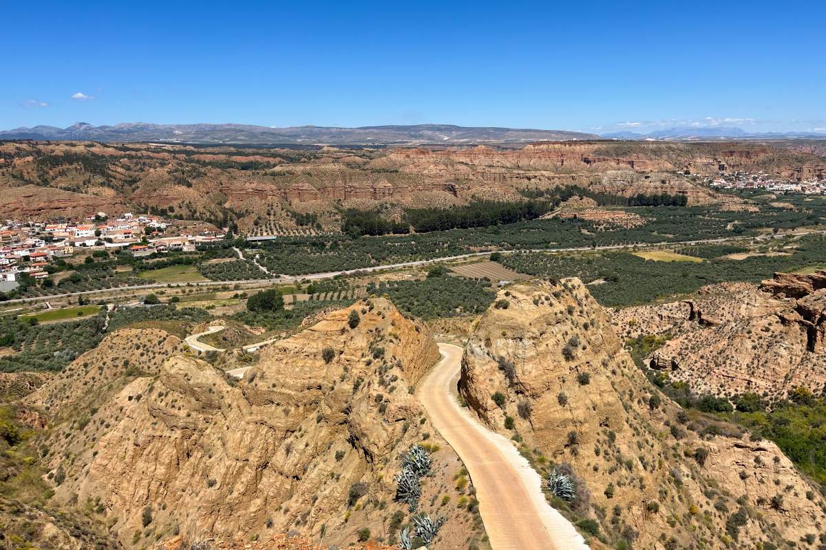 view from the mirador del fin del mundo