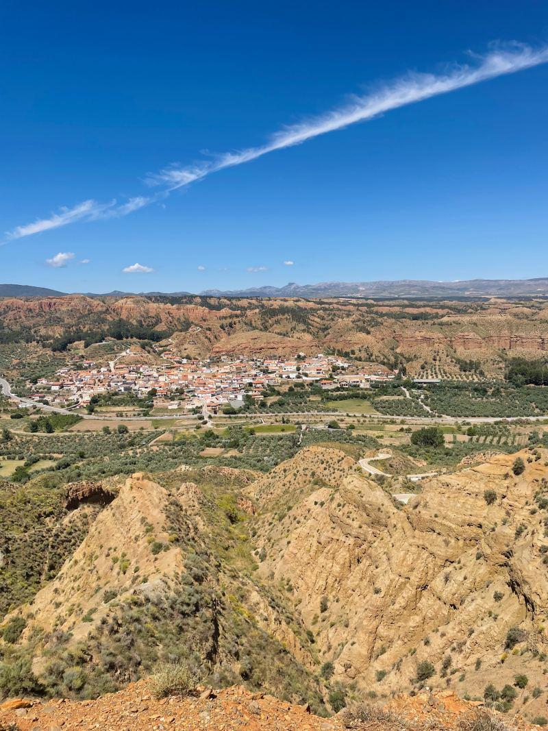 villages in the middle of the gorafe desert spain