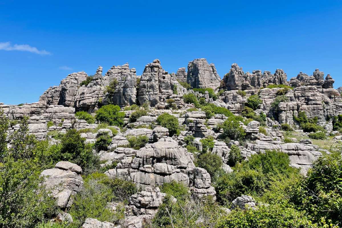 el torcal de antequera mountain rocks