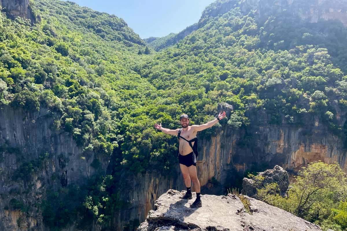 Hiking La Garganta Verde in Andalusia, Spain