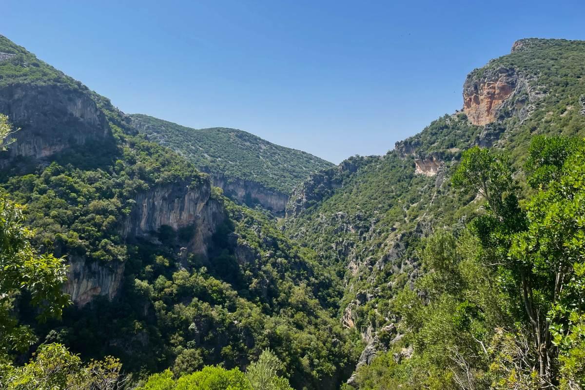 panoramic view of the sierra de grazalema