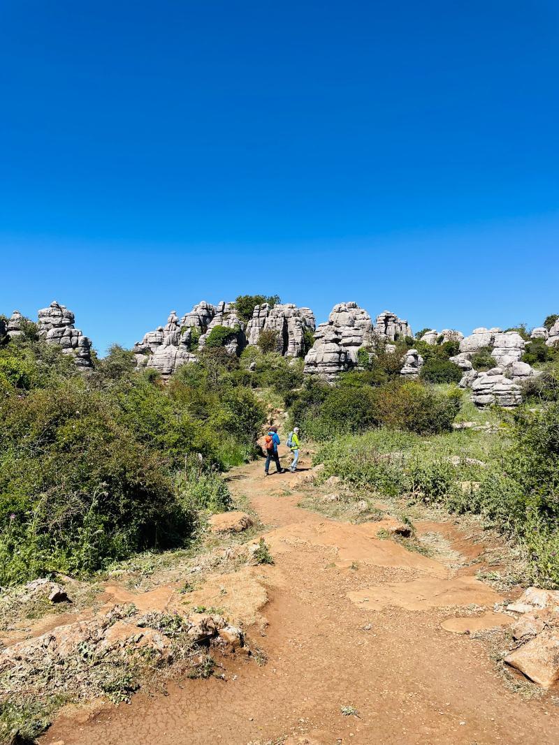 starting el torcal hike