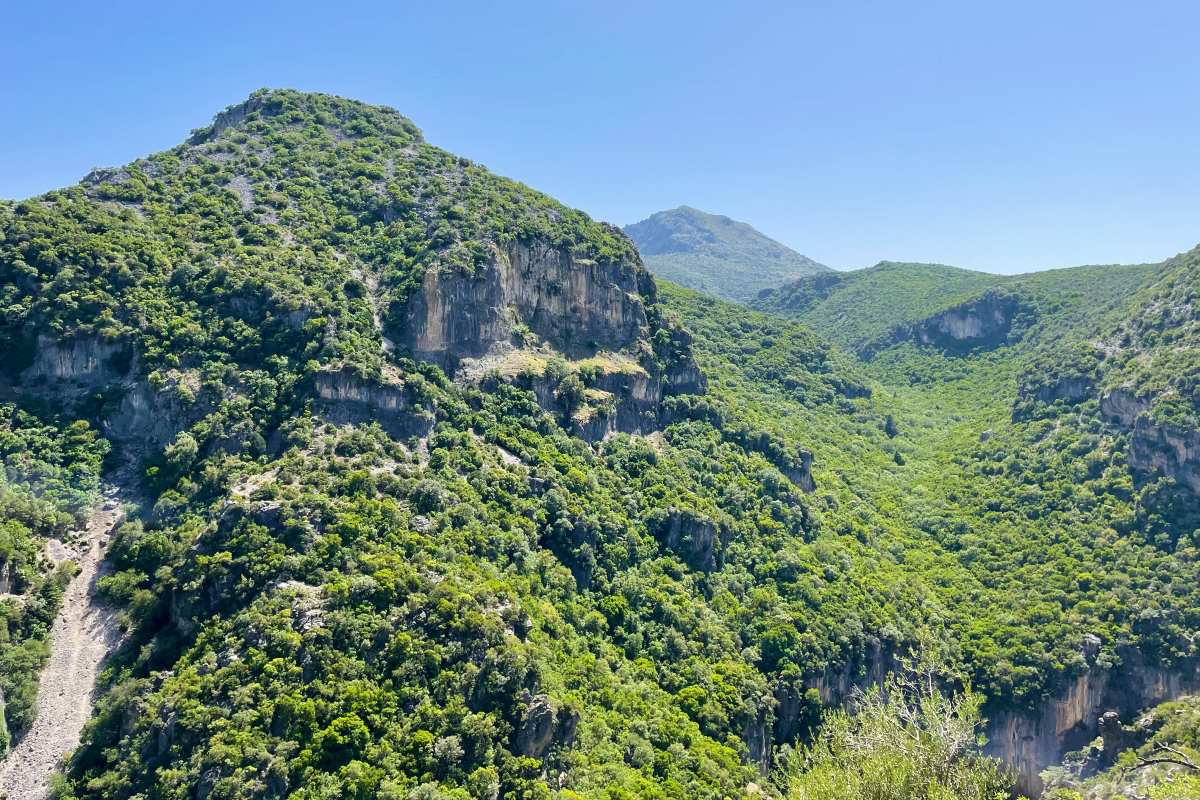 view of the sierra de grazalema