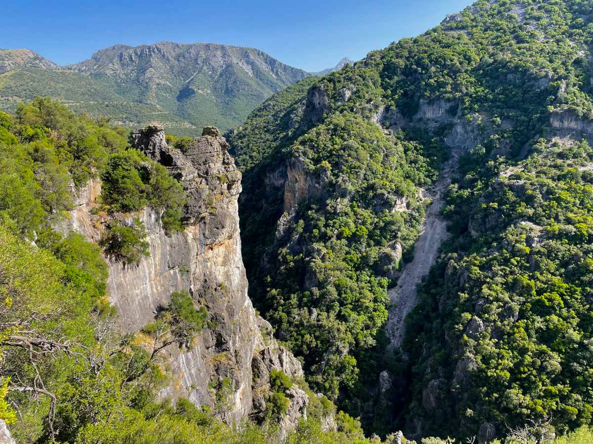 views from la garganta verde hike