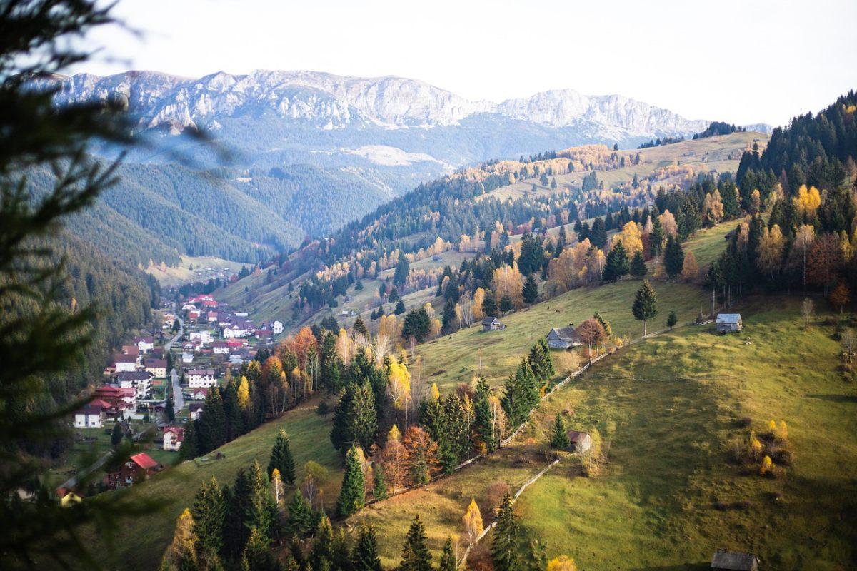 transylvania in romania is one of the best places for fall foliage in europe