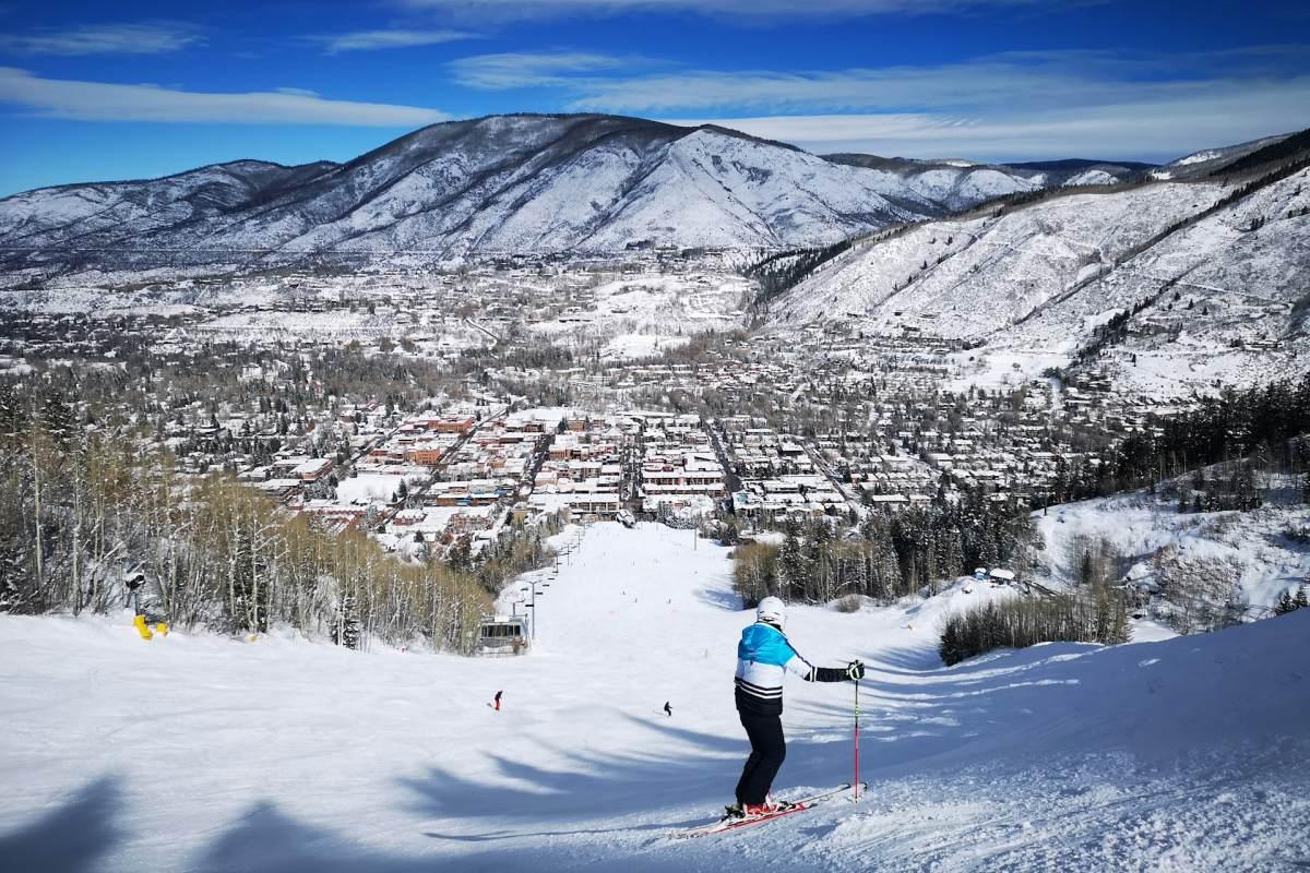 aspen is a wonderful place in the us in december