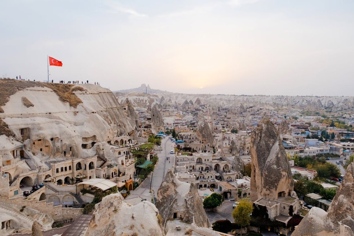 cappadocia in turkey is an original destination for honeymoon