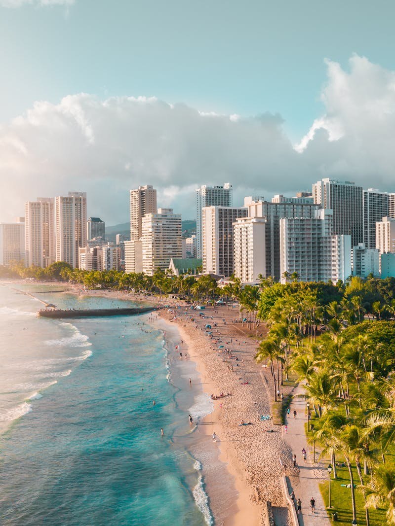 hawaii waikiki beach