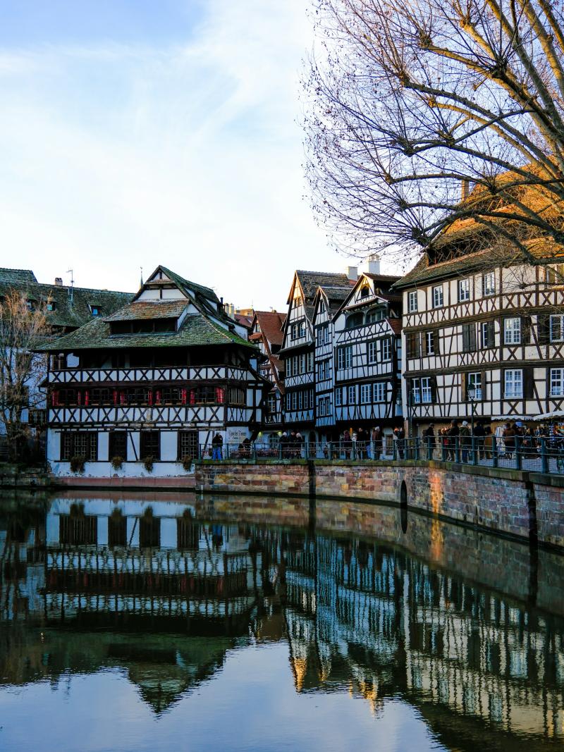 petite france neighborhood in strasbourg