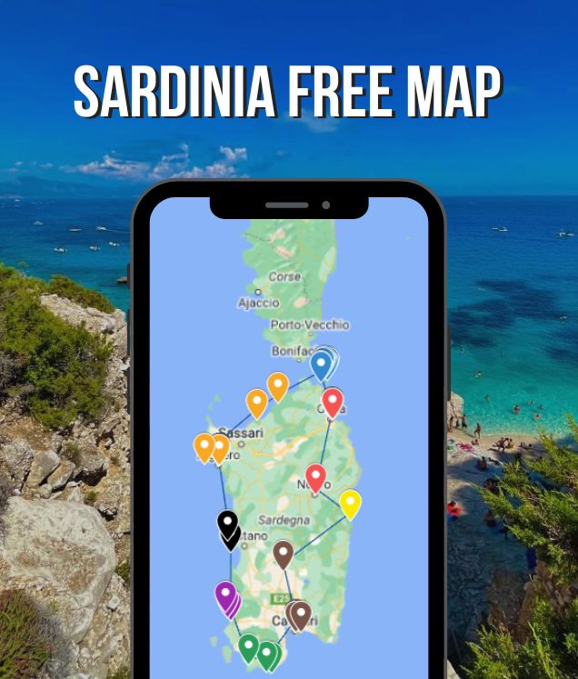 sardinia one week map