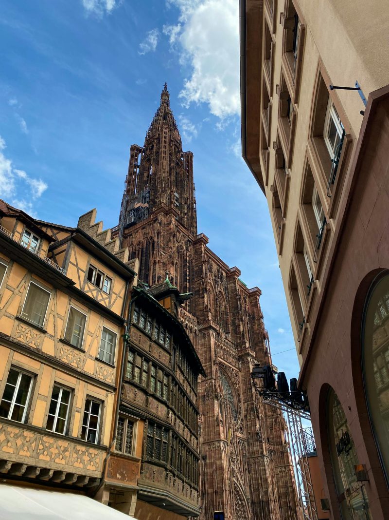 strasbourg cathedral view