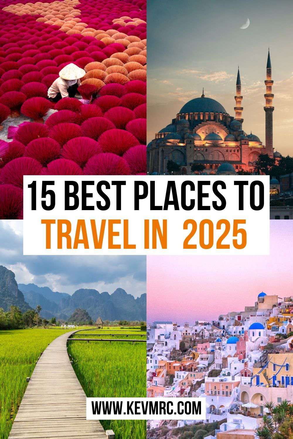 Looking for travel inspiration for the upcoming year? Discover in this guide the top 15 best places to travel in 2025! dream travel destinations | unique travel destinations | beautiful travel destinations | travel destinations bucket lists | travel inspiration destinations | places to travel bucket lists | best travel ideas