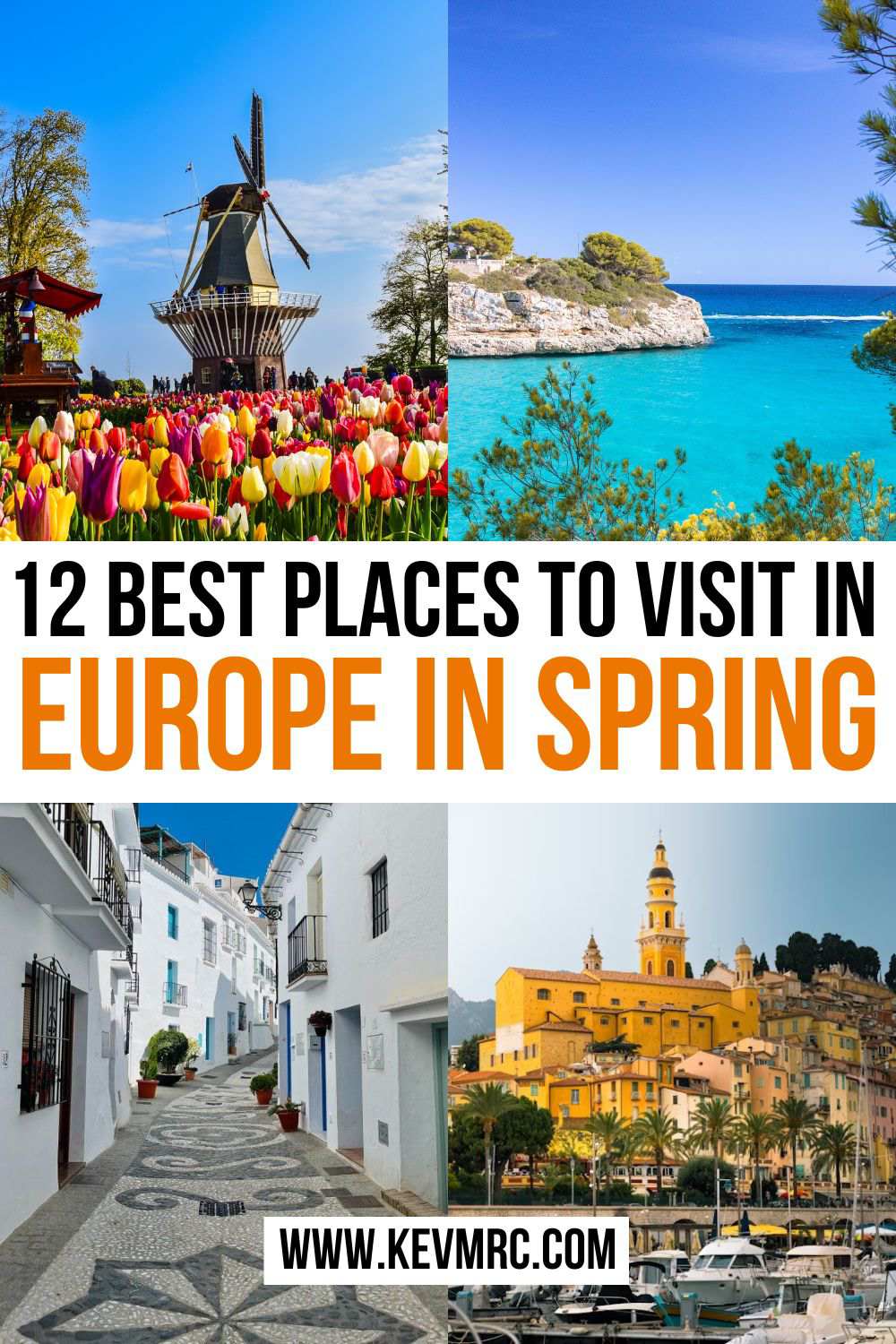 Want to go to Europe the spring? Here are the 12 best places to visit in Europe in Spring with photos & info for you to be inspired! europe spring travel ideas | europe spring break | best places in europe in spring | spring destinations europe | spring travel destinations #spring