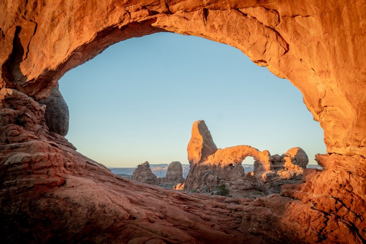 arches national park in march