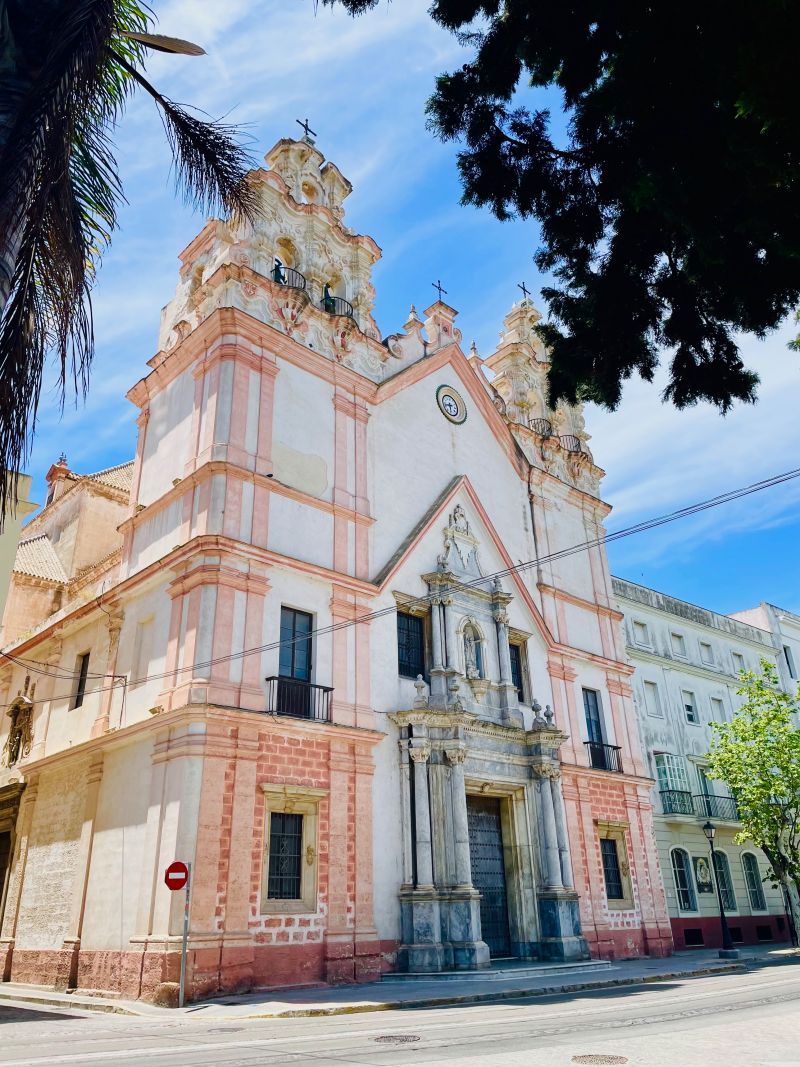 beautiful church in cadiz