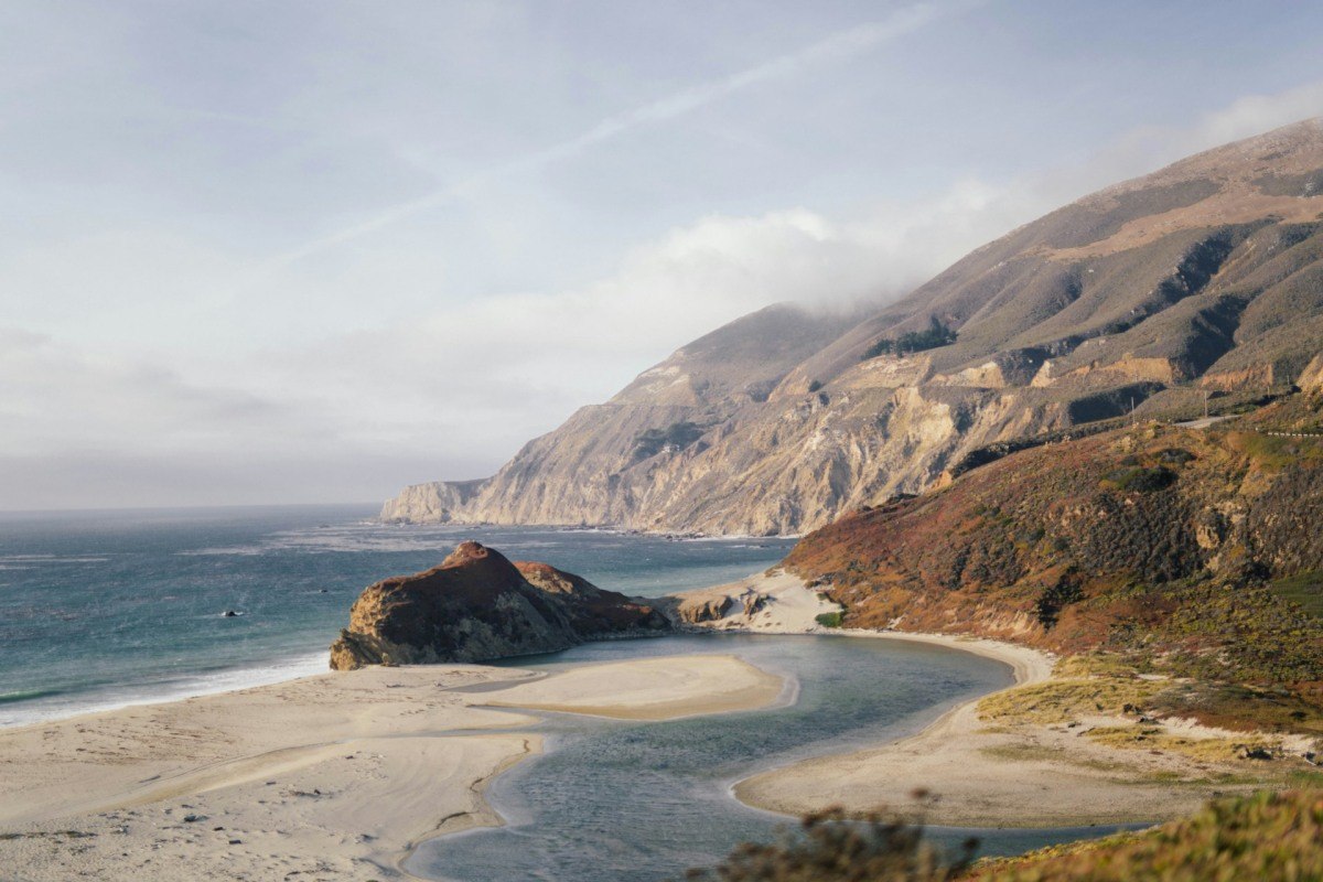 big sur in california in april