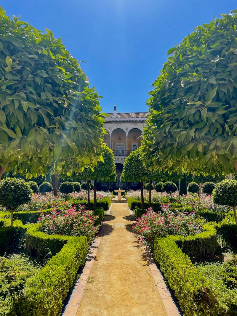 casa de pilatos garden