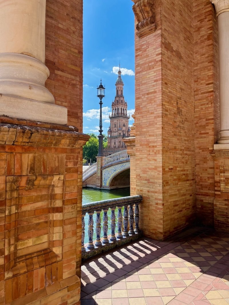 plaza de espana is a must see when visiting seville in 2 days