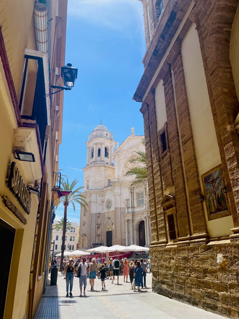 view of cadiz cathedral