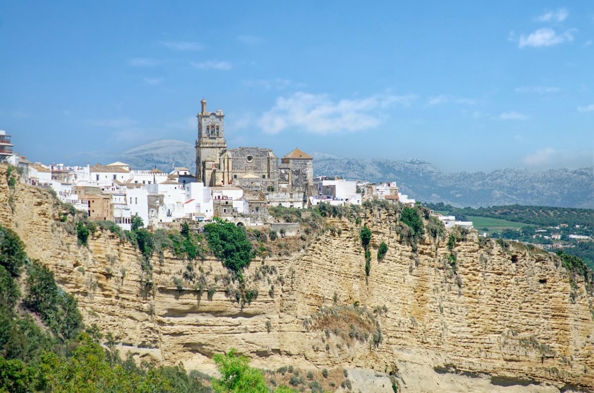 arcos de la frontera is a beautiful white village of andalusia