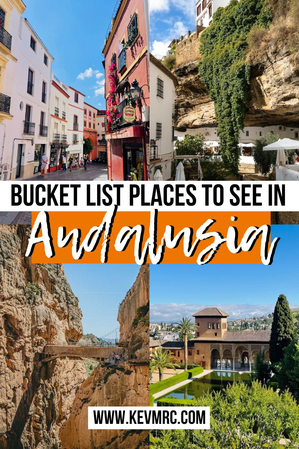 Wondering what to do in Andalusia? Discover here the 22 most beautiful places to visit in Andalusia Spain, with photos & info. andalusia spain beautiful places | andalusia travel guide | andalusia spain travel | south spain travel #andalusia